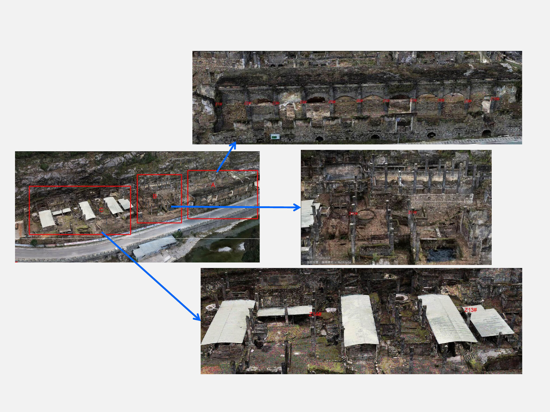 13.三车间制盐遗址病害检测（刘远坚  供图）