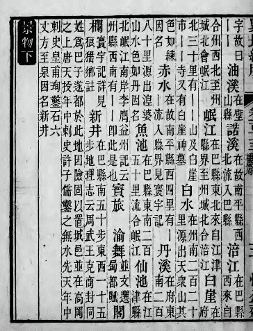 图3 《舆地纪胜》载“白崖”