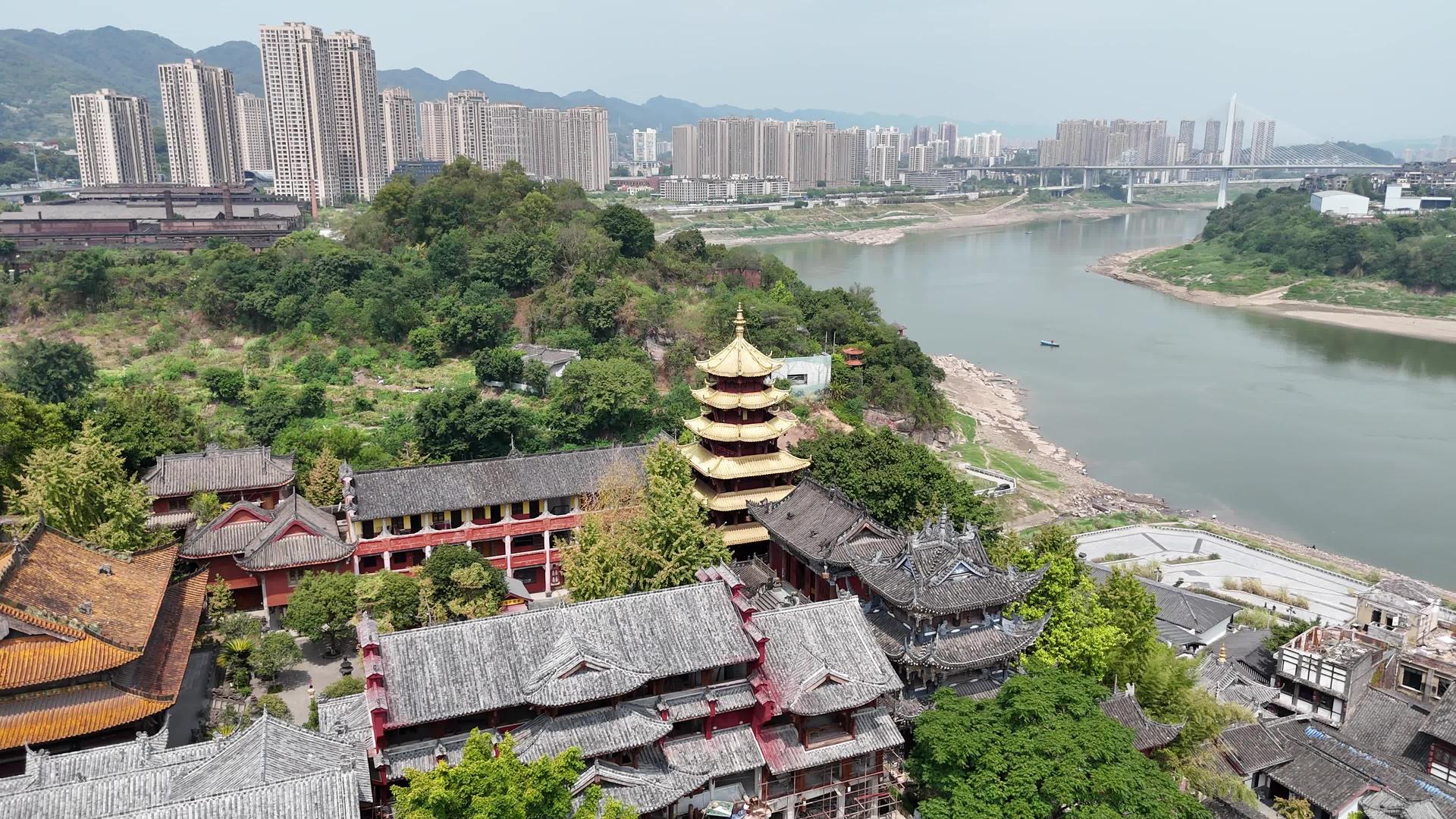 图1 磁器口宝轮寺